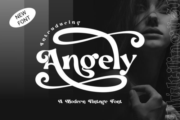 Angely: The Premium Display Typeface for Modern Editorial Design