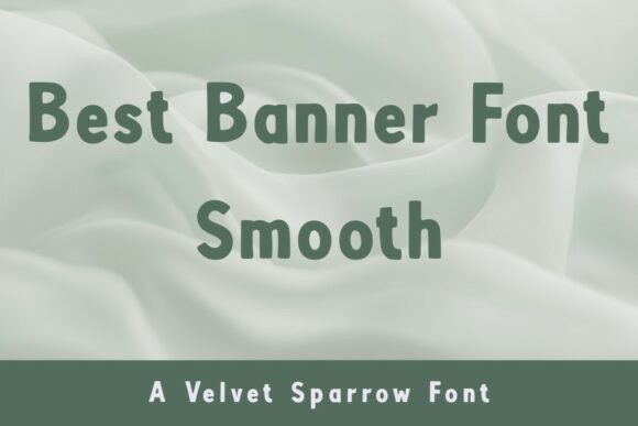 Best Banner Smooth: The Display Typeface for Modern Web Design