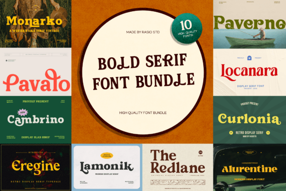 Bold Serif Bundle: The Premium Typeface for High-Impact Web Design