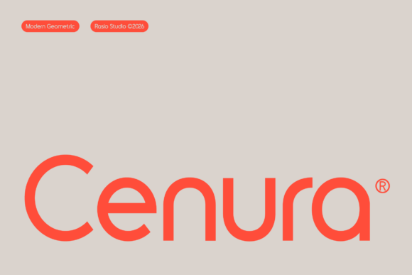Cenura: The Modern Sans Serif Font for Polished Brand Identity