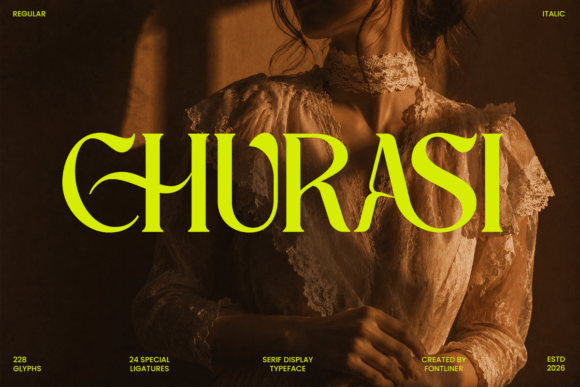 Churasi: The Luxury Serif Typeface for Elevated Brand Identity