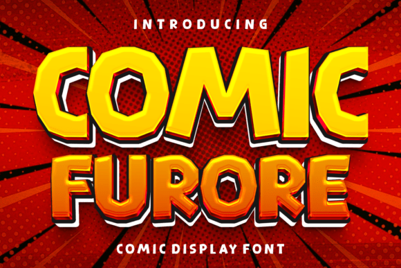 Comic Furore: The Display Typeface That Powers Playful Campaigns