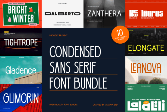 Condensed Sans Serif: The Modern Typeface for High-Impact Campaigns