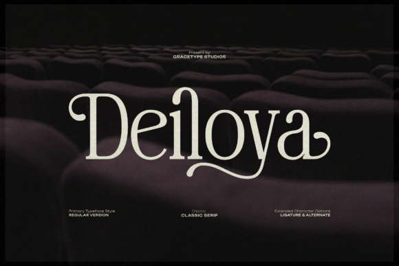 Deiloya: The Premium Serif Font That Elevates Campaign Clarity