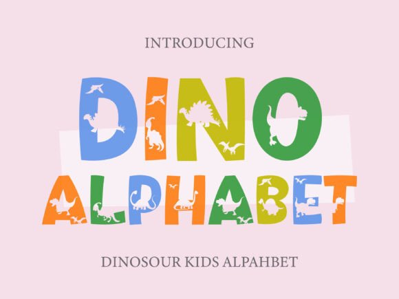 Dino Alphabet: A Prehistoric Typeface for Modern Web Design