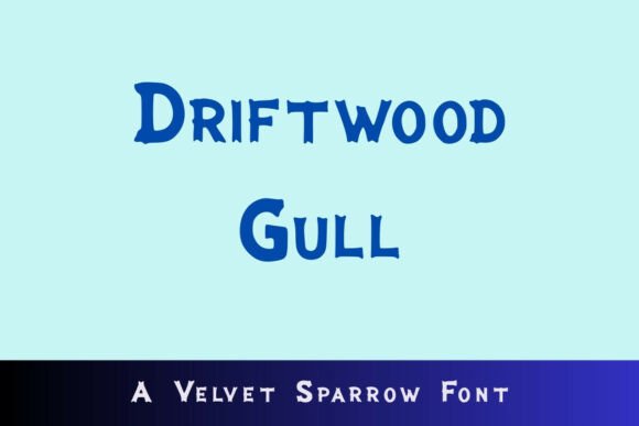 Driftwood Gull: The Coastal Typeface for Authentic Editorial Design