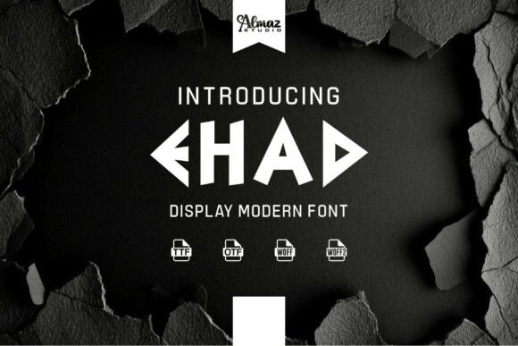 Ehad: The Bold Display Font That Transforms Digital Layouts