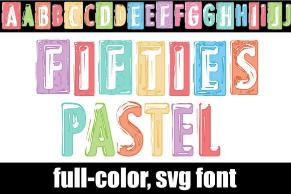 Fifties Pastel: The Retro Font for Handmade Shop Labels