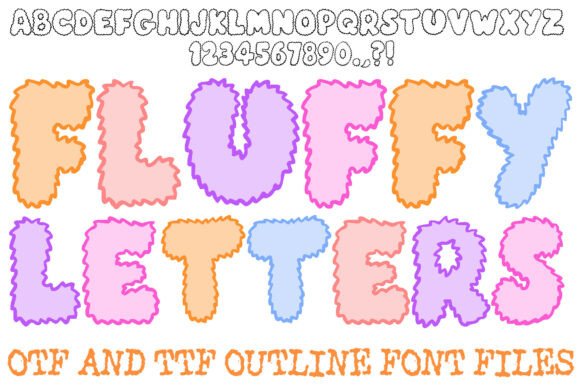 Fluffy Letters: The Playful Typeface for Engaging Campaigns