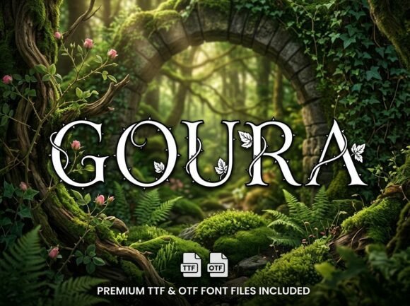 Goura: The Premium Display Typeface for Scroll-Stopping Campaigns