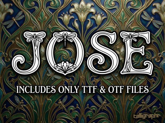 Jose: The Decorative Typeface That Elevates Small Business Branding