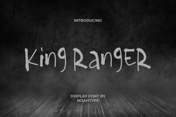 King Ranger: The Spooky Display Font That Elevates Digital Branding