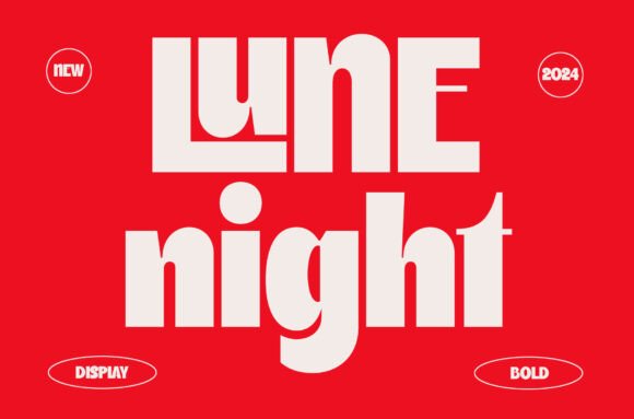 Lune Night: The Premium Display Font for Scroll-Stopping Campaigns