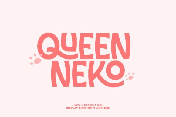 Queen Neko: A Playful Sans Serif Typeface for Modern Web Design