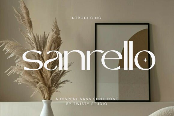 Sanrello: The Modern Sans Serif Typeface for Handmade Branding