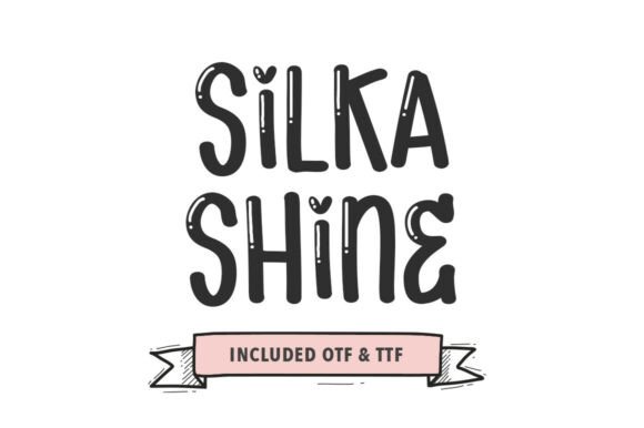 Silka Shine: A Glossy Display Typeface for Digital Branding