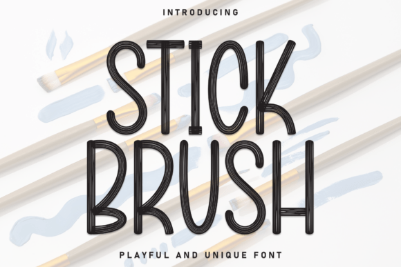 Stick Brush: The Perfect Typeface for Elevating Your Brand Identity