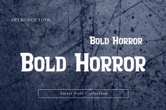 Why Bold Horror Is the Ultimate Serif Display Font for Branding