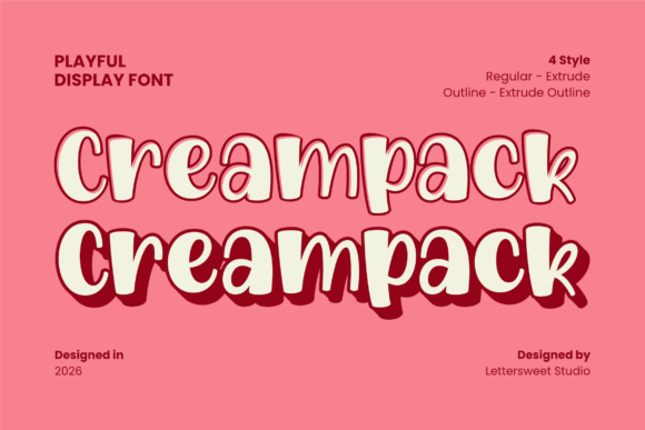 Why Creampack Is the Perfect Display Font for Modern Editorial Design