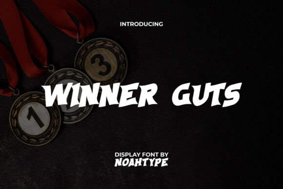 Winner Guts: The High-Octane Display Typeface for Bold Web Design